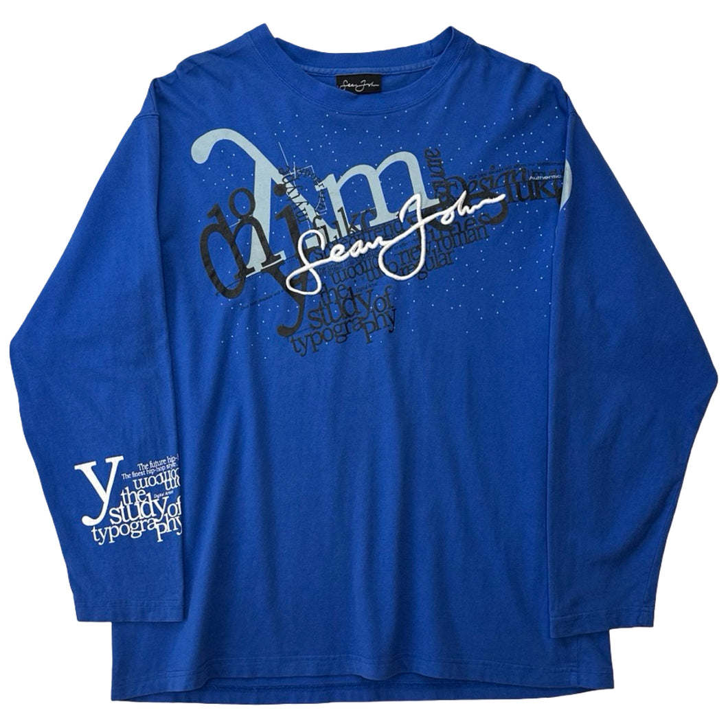 Vintage Sean John Long Sleeve Tee - XL