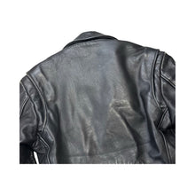 Load image into Gallery viewer, Vintage Leather Biker Jacket - S

