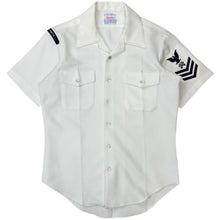 Load image into Gallery viewer, Vintage U.S. Navy Button Up Shirt - XL
