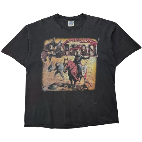 Vintage Saxon ‘World Crusade’ Tee - XL