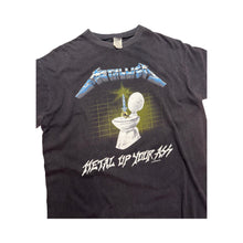 Load image into Gallery viewer, Vintage 1987 Metallica ‘Metal Up Your Ass’ Tee - M
