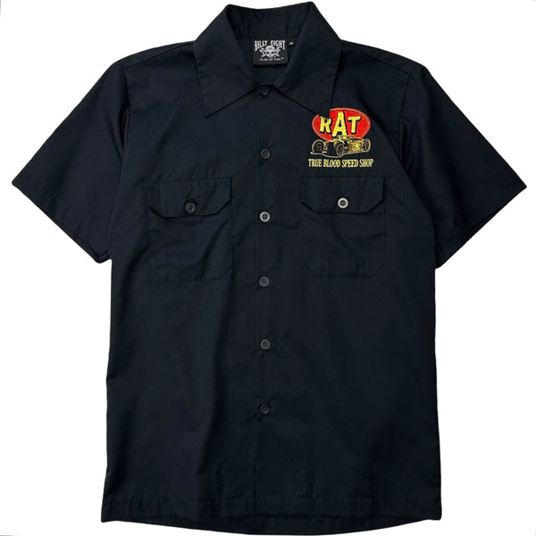 Embroidered 'Rat' True Blood Speed Shop Shirt - S