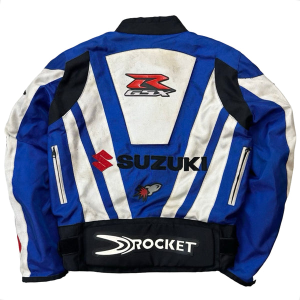 Vintage Joe Rocket Suzuki Motorcycle Racing Jacket - L