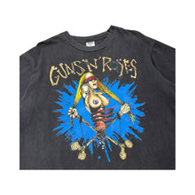 Load image into Gallery viewer, Vintage 1992 Guns N Roses ‘Pretty Tied Up’ European Tour Tee - XL
