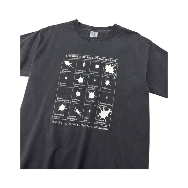 Vintage 'The Birds Of Saltspring Island' Tee - XL