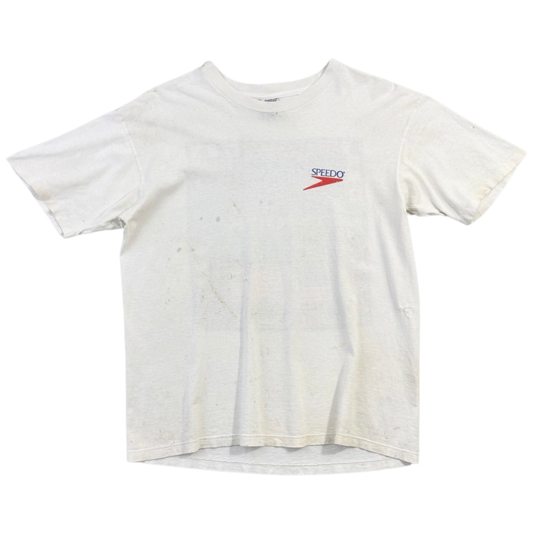 Vintage Speedo 'Officially Licensed To Kick Butt' Tee - L
