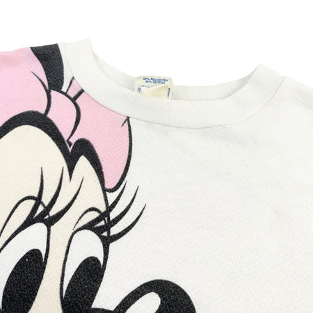Vintage Mickey and Minnie Mouse Crew Neck - M
