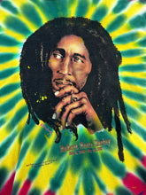 Load image into Gallery viewer, Vintage Bob Marley Memorial Tie Dye Tee - XXL
