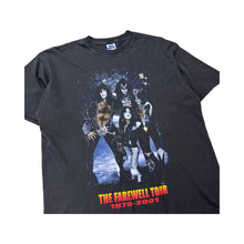 Load image into Gallery viewer, 2001 Kiss 'The Farewell Tour' Tee - XL
