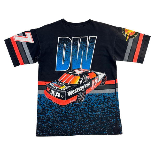 Vintage 3-Time Winston Cup Champion Nascar All Over Print Tee - L