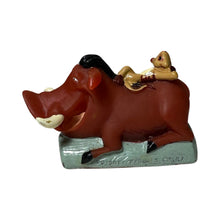 Load image into Gallery viewer, Vintage Lion King Pumbaa and Timon Figure 2&quot; x 3.25&quot;
