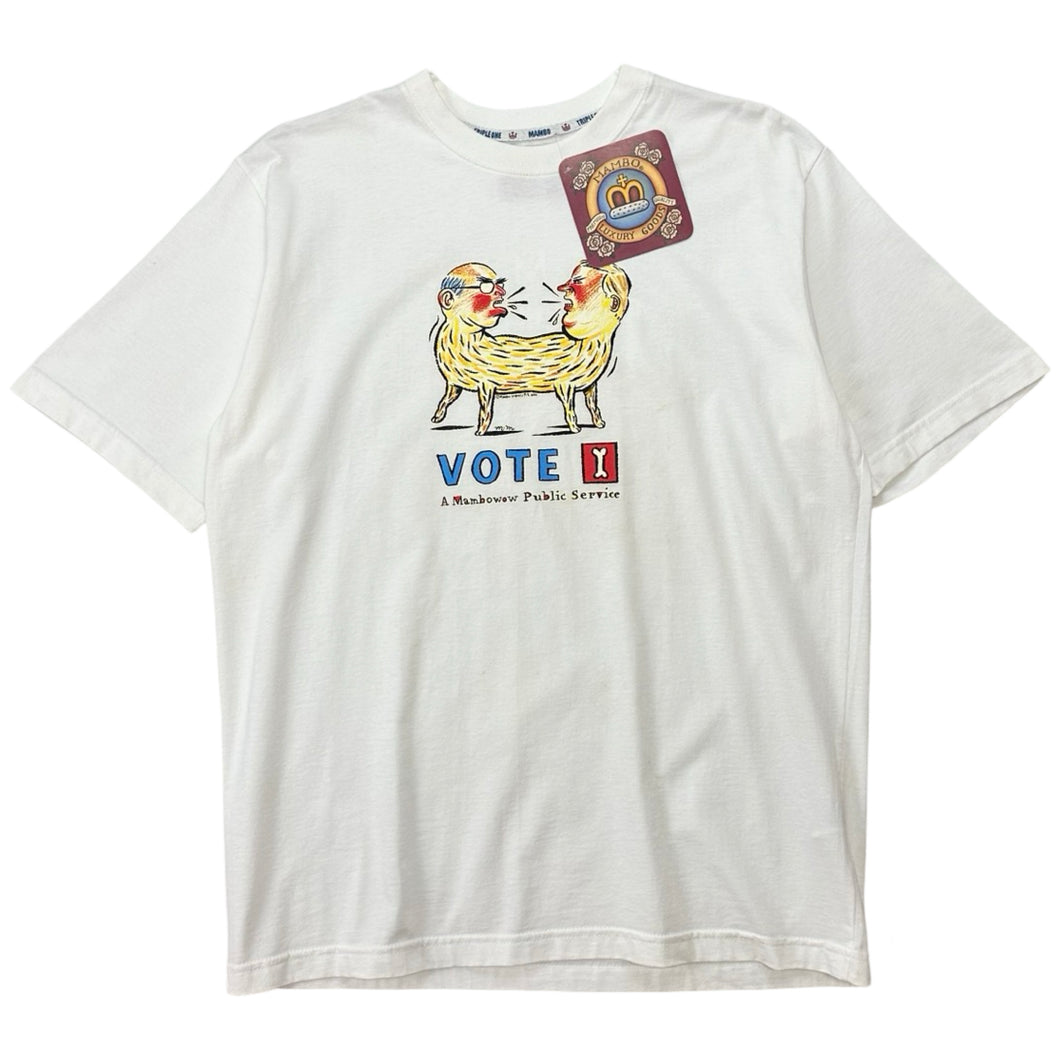 Vintage Deadstock Mambo ‘Election 2001’ Tee - XL