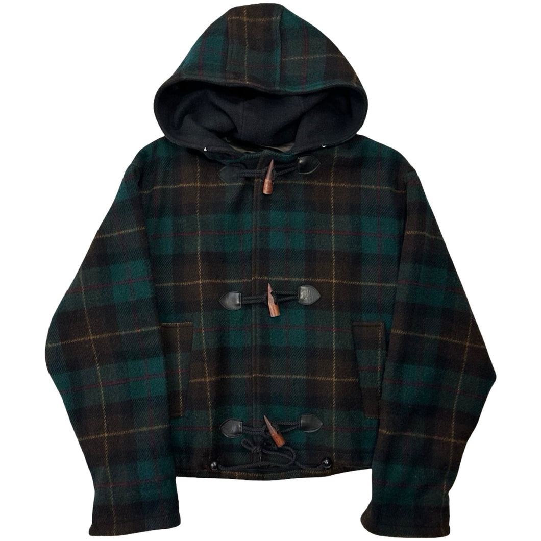 Vintage Hooded Duffel Jacket - S