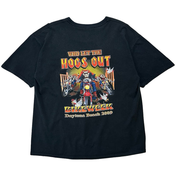 Bike Week ‘Who Let The Hogs Out’ Tee - XL