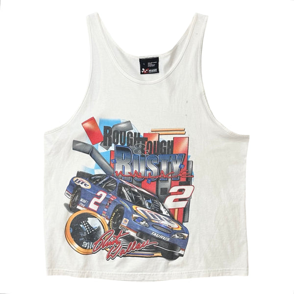 Vintage Rusty Wallace Singlet - L