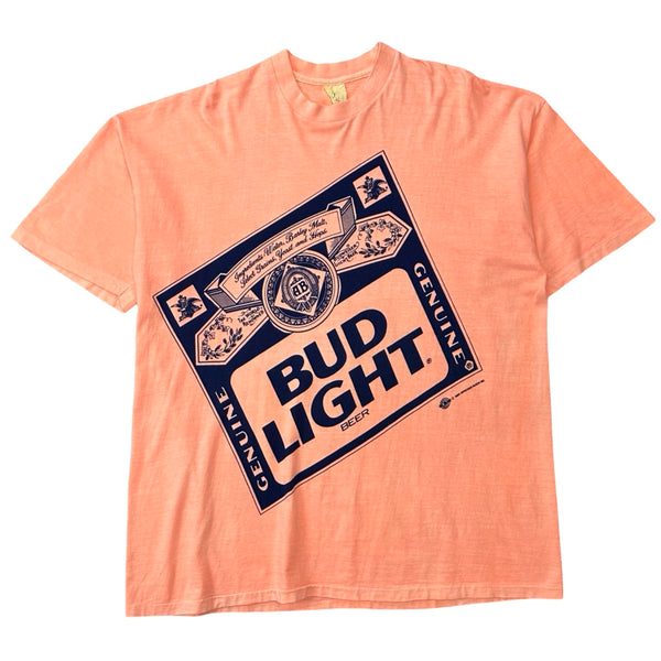 Vintage 1990 Official Bud Light Beer Tee - XXXL