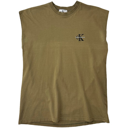 Vintage Calvin Klein Jeans Tee - L (Cut)