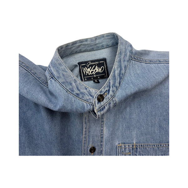 Vintage Mossimo Denim Button Up Shirt - L