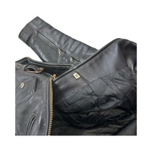 Load image into Gallery viewer, Vintage Leather Biker Jacket - S
