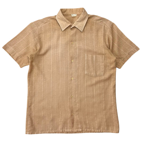 Vintage Short Sleeve Button Up Shirt - M
