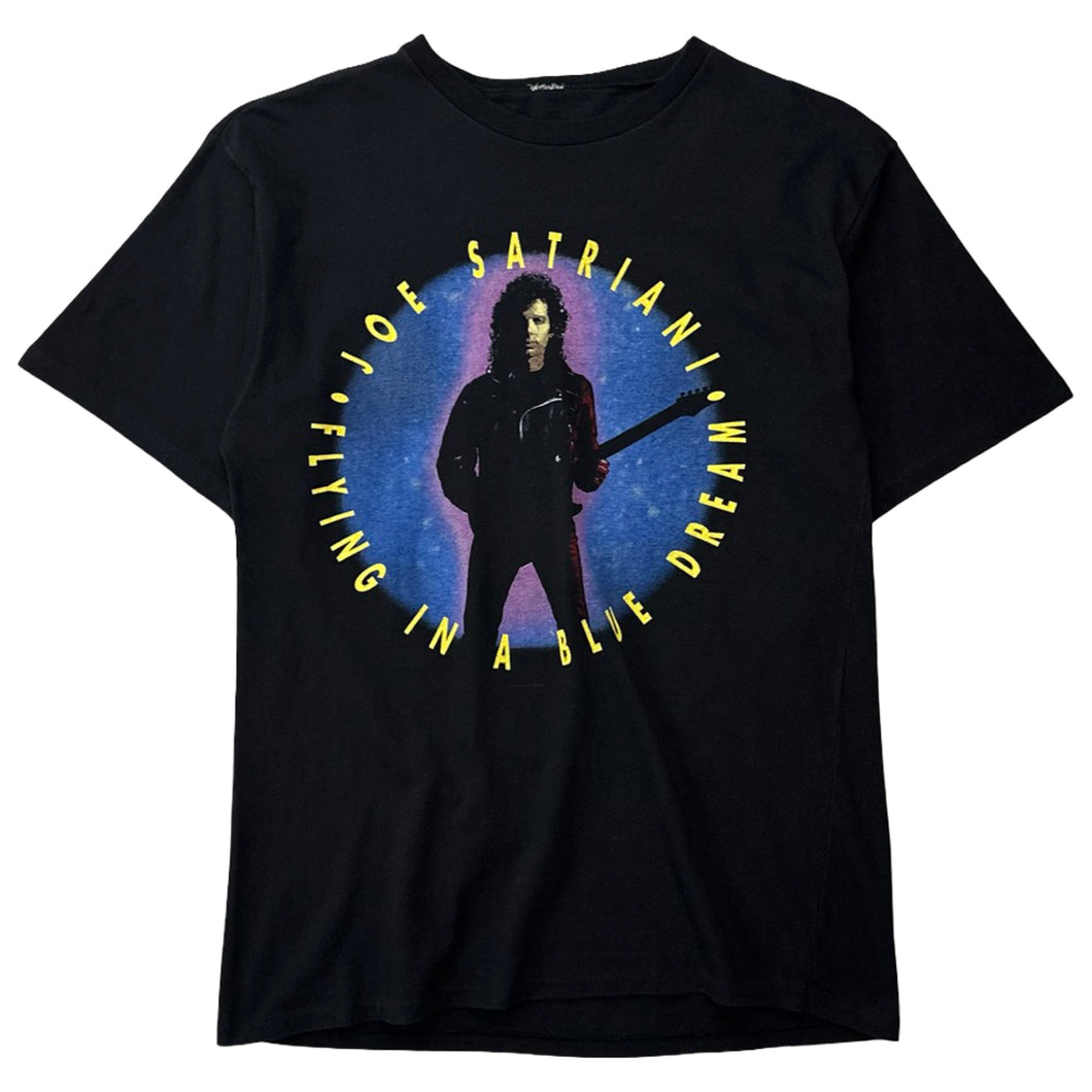 Vintage 1990 Joe Satriani ‘Flying In A Blue Dream’ Tour Tee - L