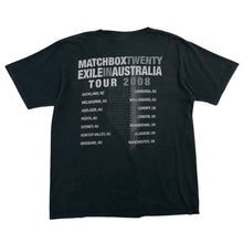 Load image into Gallery viewer, Vintage 2008 Matchbox Twenty Exile in Australia Tour Tee - L
