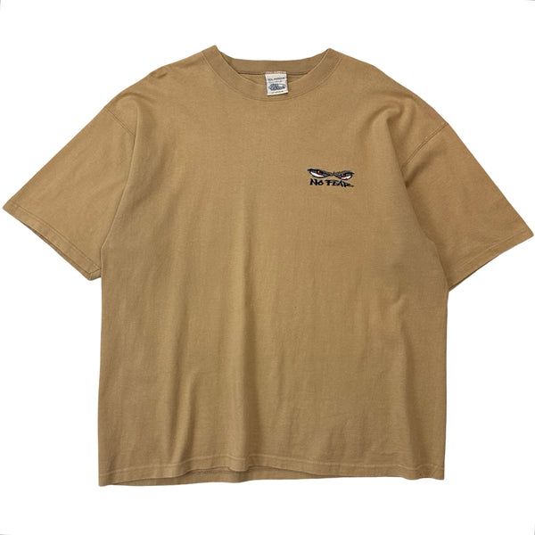 Vintage Embroidered No Fear Tee - XXL