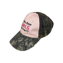 Load image into Gallery viewer, Who Says Girls Can’t Fish? Cap
