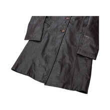 Load image into Gallery viewer, Vintage Leather Coat - S
