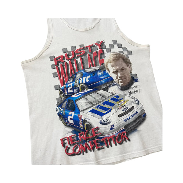 Vintage Rusty Wallace Singlet - M