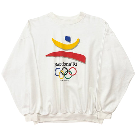Vintage 1992 Barcelona Olympics Crew Neck - L