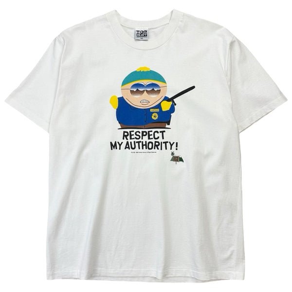 Vintage 1998 South Park ‘Respect My Authority’ Cartman Tee - XL