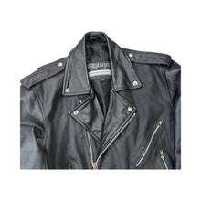 Load image into Gallery viewer, RJays Leather Motorcycle Jacket - M
