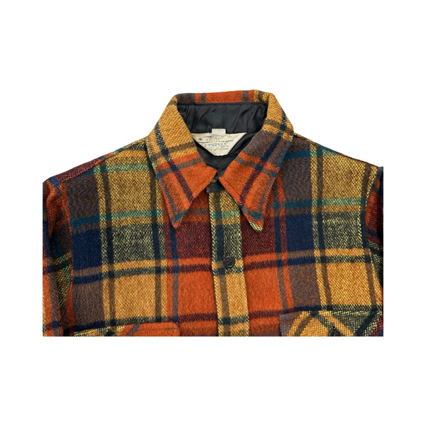 Vintage Towncraft Plaid Button Up Shirt - M