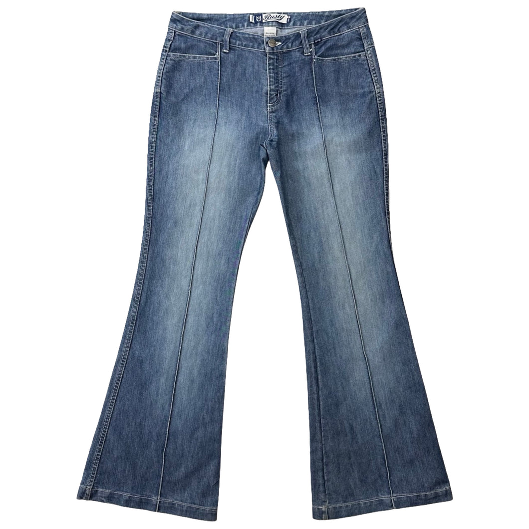 Vintage Rusty Bootcut Jeans - 34 x 32