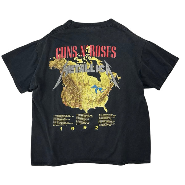 Vintage 1992 Metallica / Guns N' Roses Tour Tee - XL