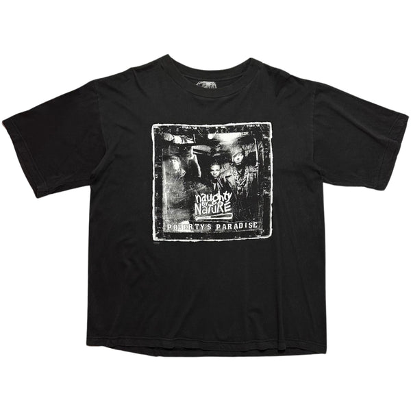 Vintage 1995 Naughty By Nature ‘Poverty’s Paradise’ Tee - XL