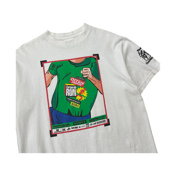 Vintage 1995 Florida Corporate Run Tee - L