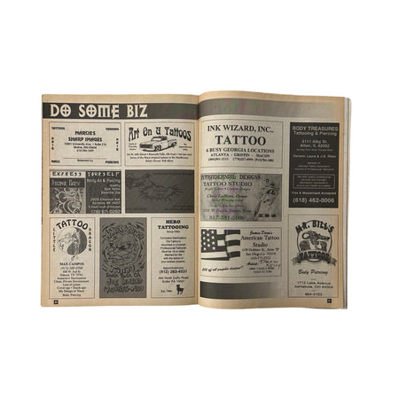 Vintage 1997 Tattoo Savage Magazine - No.18
