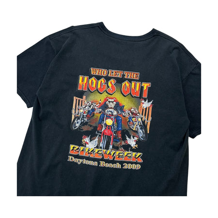 Bike Week ‘Who Let The Hogs Out’ Tee - XL