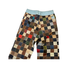 Load image into Gallery viewer, Vintage Leather Patchwork Flares - 27 x 30
