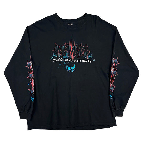 Vintage Malibu Motorcycle Works Long Sleeve - XXL