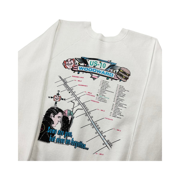 Vintage 1993 Woodward 50’s & 60’s Cruisin Strip Crew Neck - L