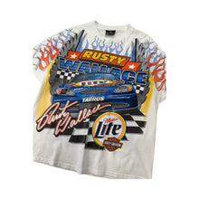 Load image into Gallery viewer, Vintage Rusty Wallace ‘Rules The Road’ NASCAR Tee - L
