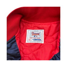 Load image into Gallery viewer, Vintage Starter Diamond Collection Nylon Bomber Jacket - M
