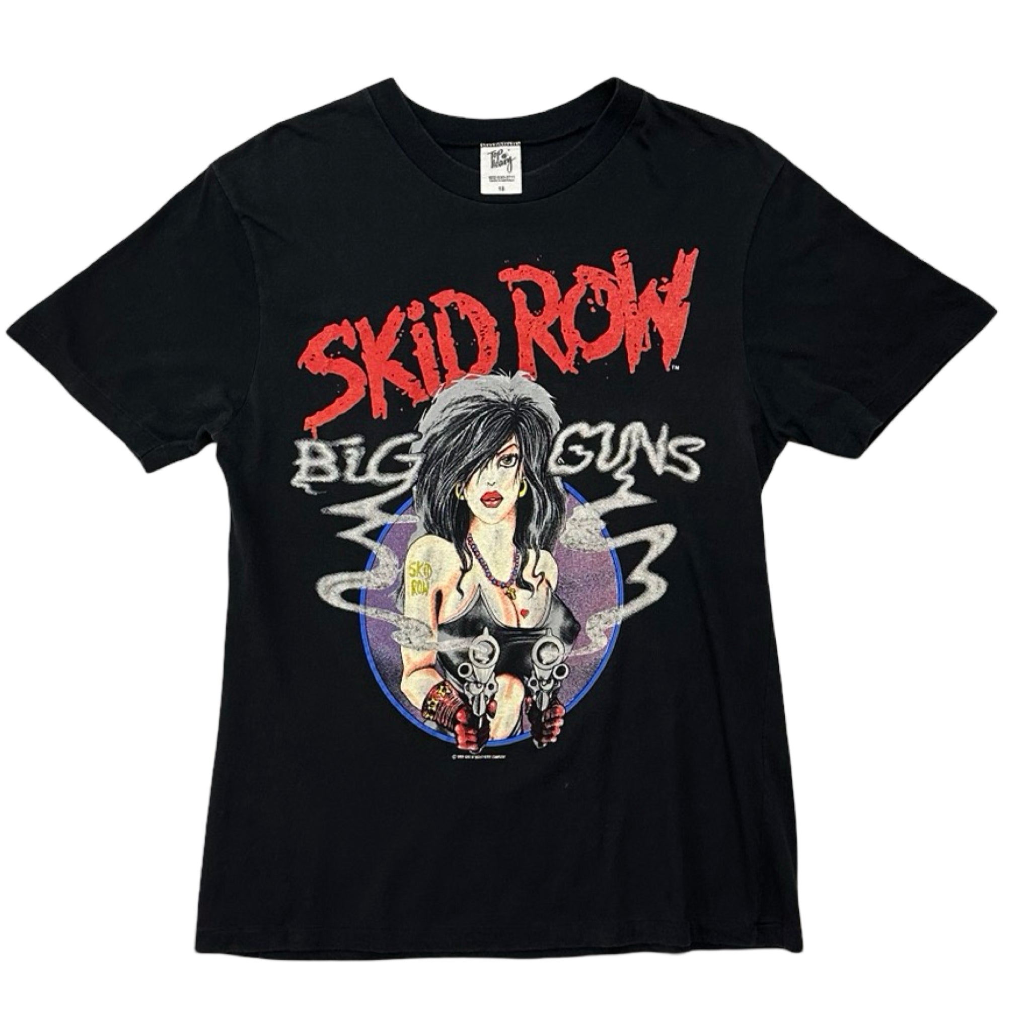 Vintage 1989 Skid Row 'Big Guns' Tee L – IRREPLACEABLE STORE