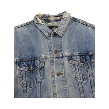 Load image into Gallery viewer, Vintage Levi’s Plaid Lined Denim Jacket - XL
