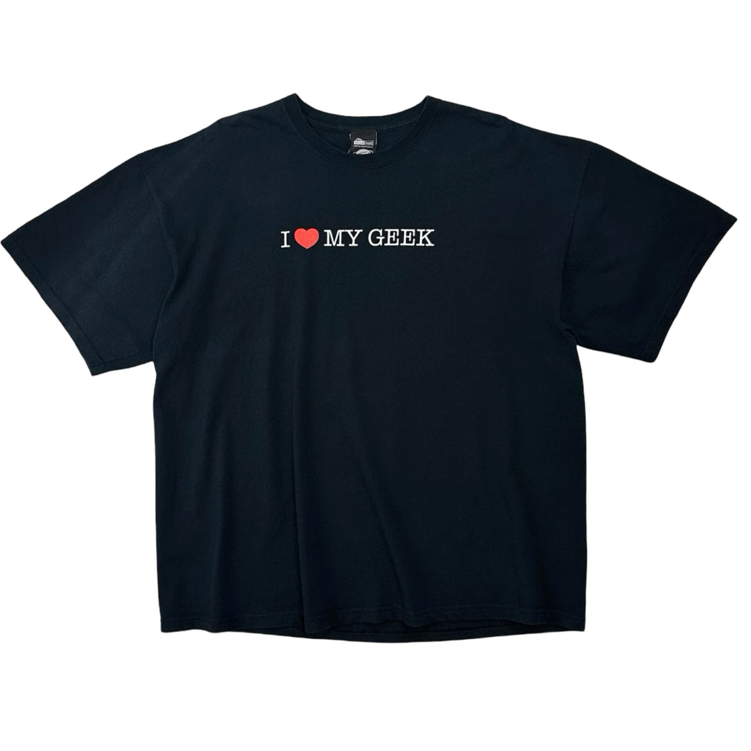 00's 'I Heart My Geek' Tee - XXL