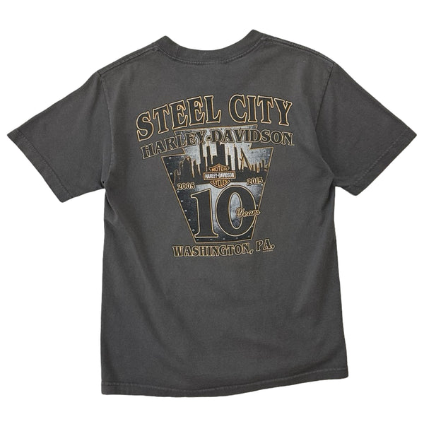 2005 Harley-Davidson Steel City Celebrating 10 Years Tee - S