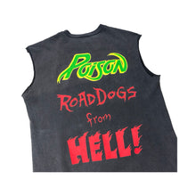 Load image into Gallery viewer, Vintage 1990 Poison ‘Flesh &amp; Blood’ Tour Cut-Off Tee - L
